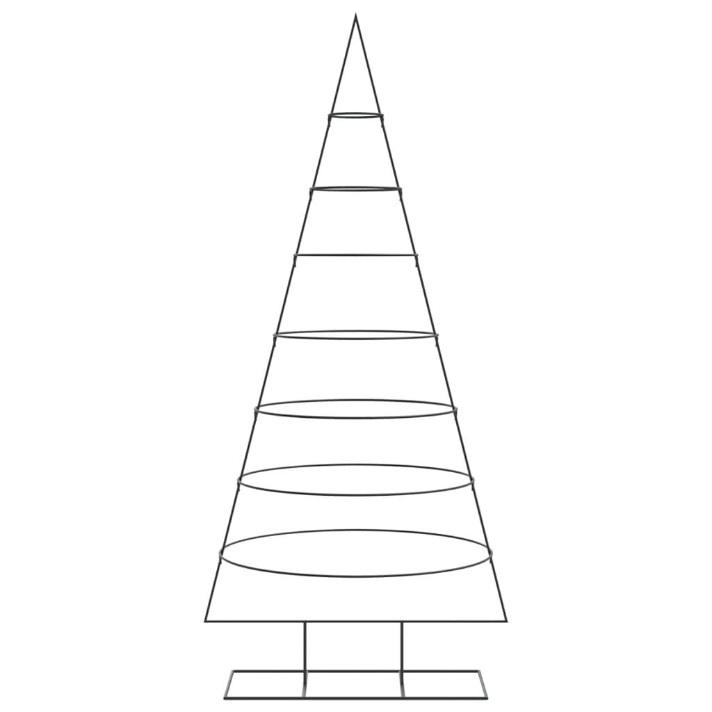 vidaXL Kerstboom Metaal Zwart 210cm - 53% Korting