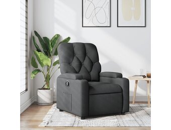 vidaXL Verstelbare Fauteuil - Donkergrijs - 47% Korting