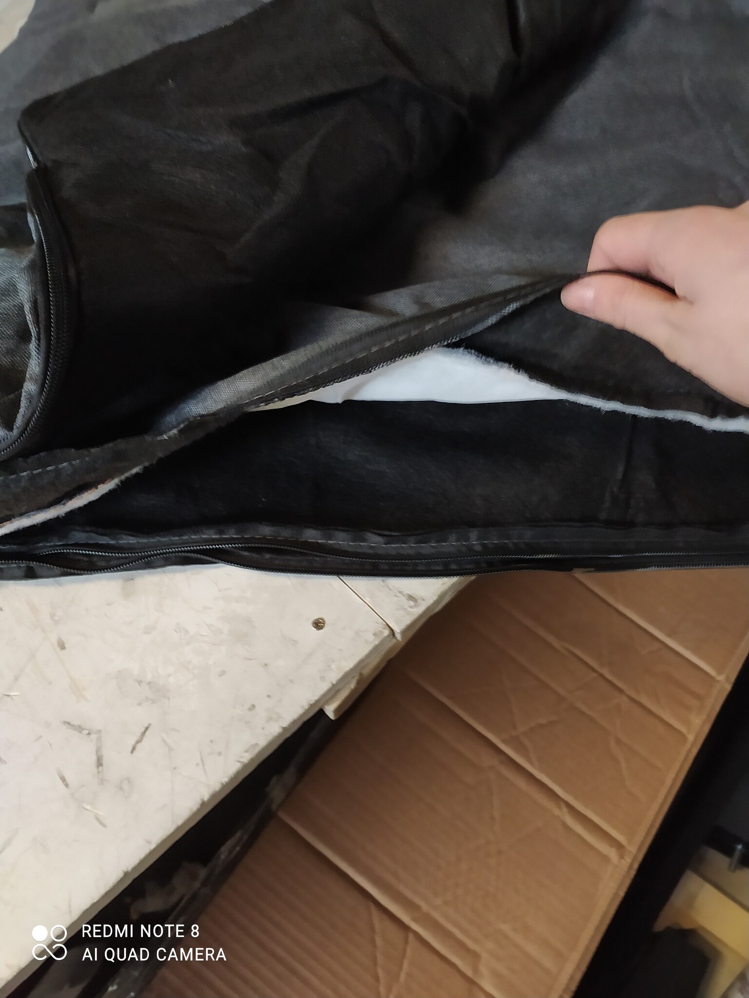 vidaXL Driezitsbank 180cm Stof Donkergrijs - 55% Korting!