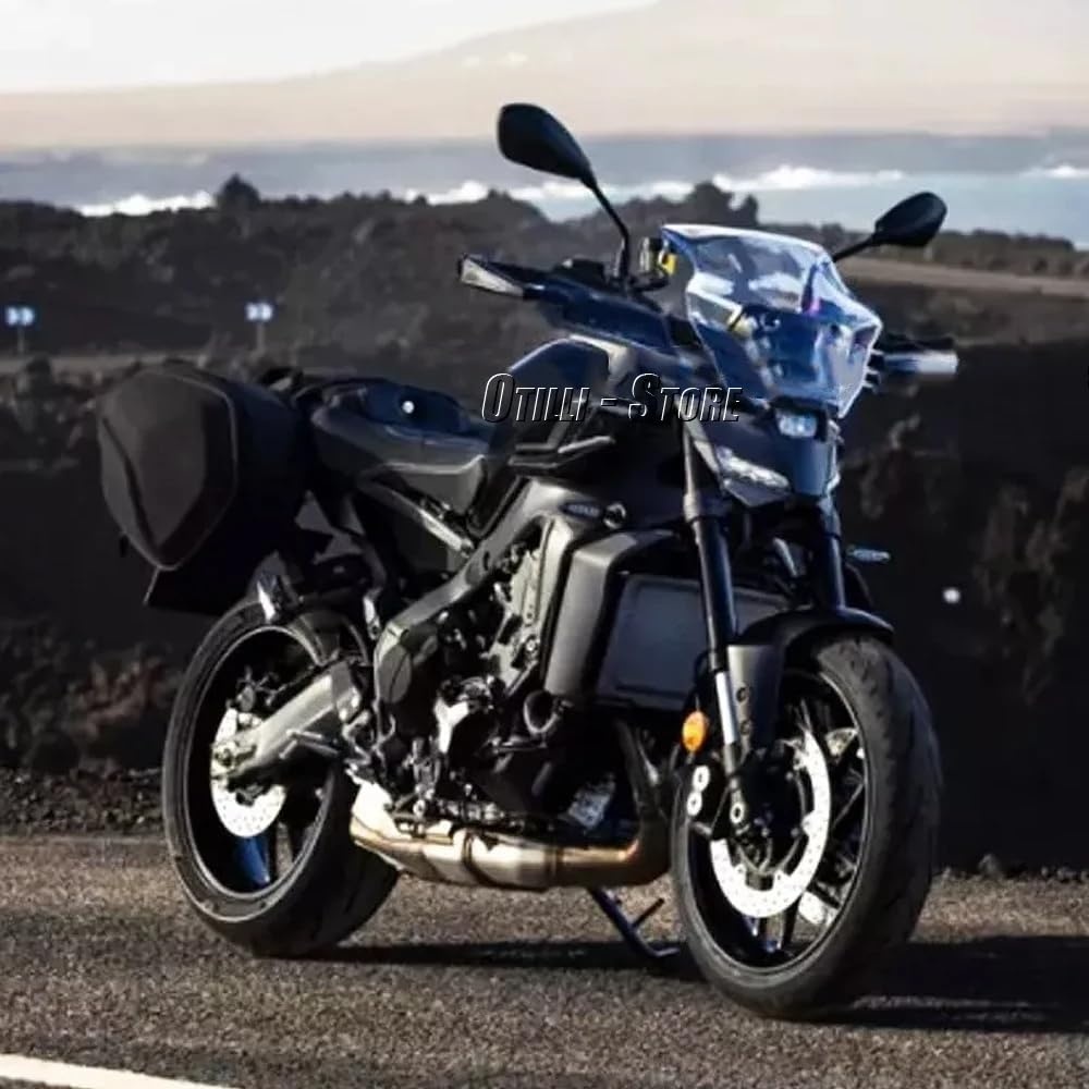 Zwarte Windscherm Verkleiner Yamaha MT-09 2024 - 33% Korting!