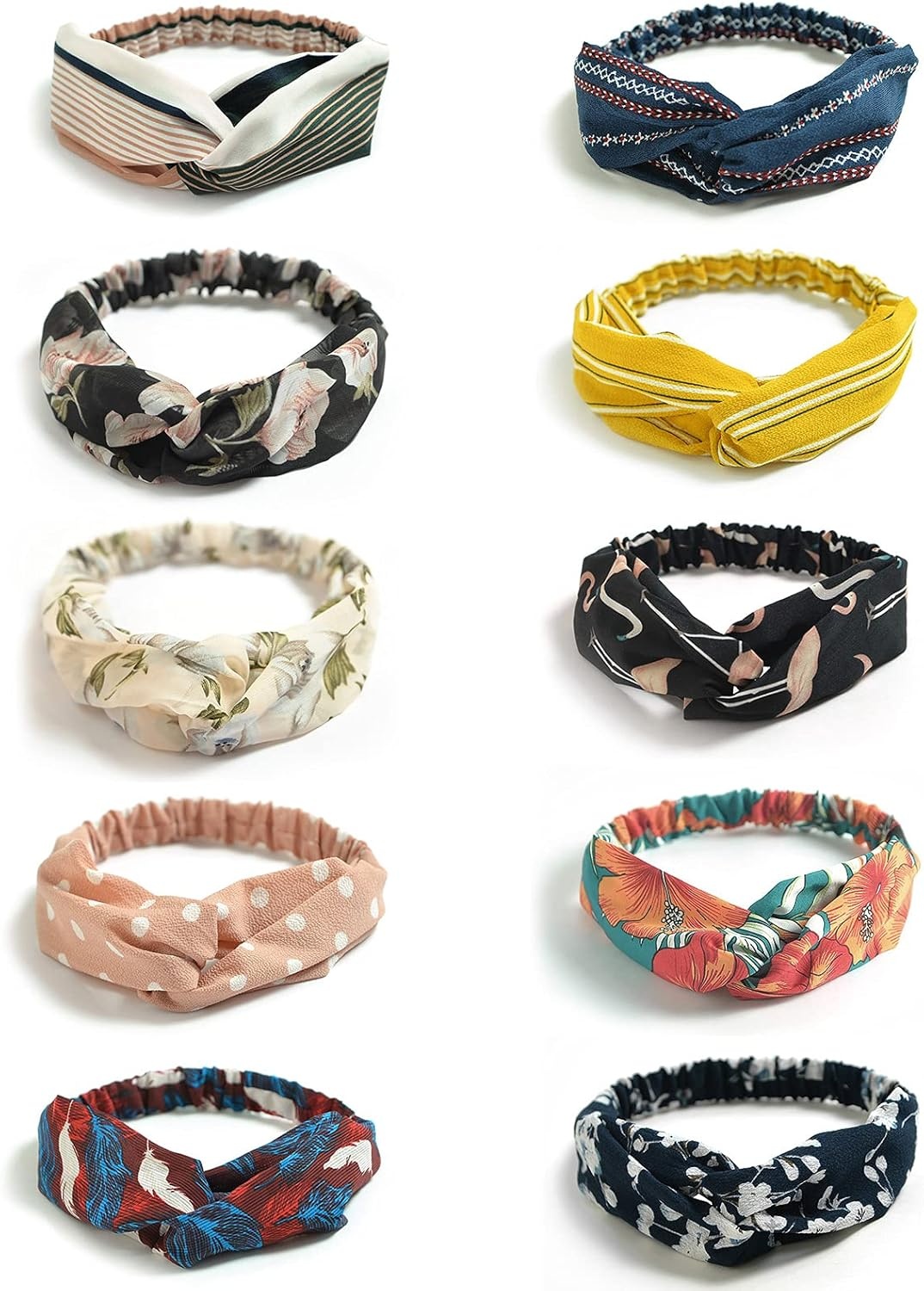 DRESHOW Boho Hoofdbanden (10 stuks) - 26% Korting