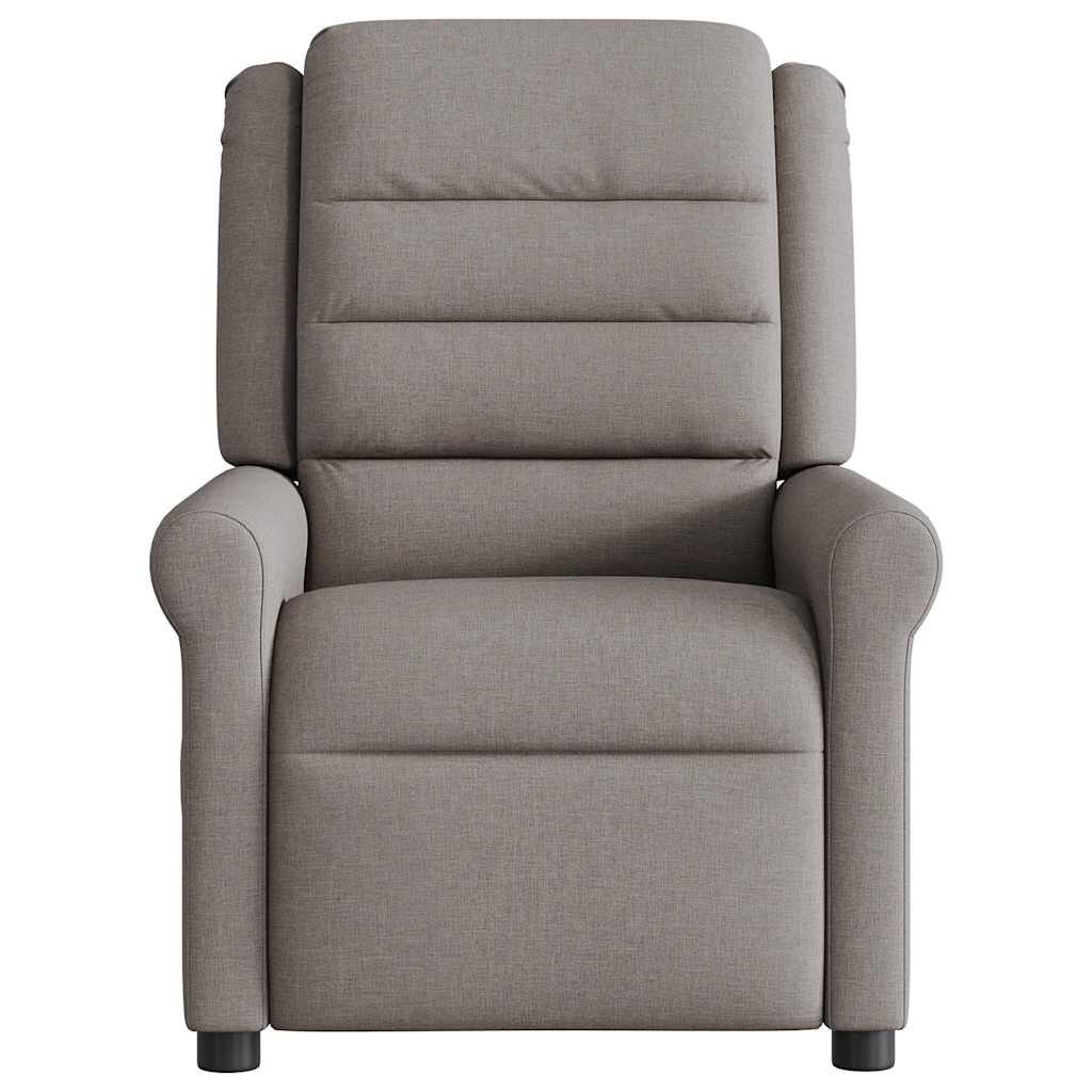 vidaXL Verstelbare Fauteuil Taupe - 47% Korting