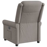 vidaXL Verstelbare Fauteuil Taupe - 47% Korting