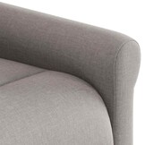 vidaXL Verstelbare Fauteuil Taupe - 47% Korting