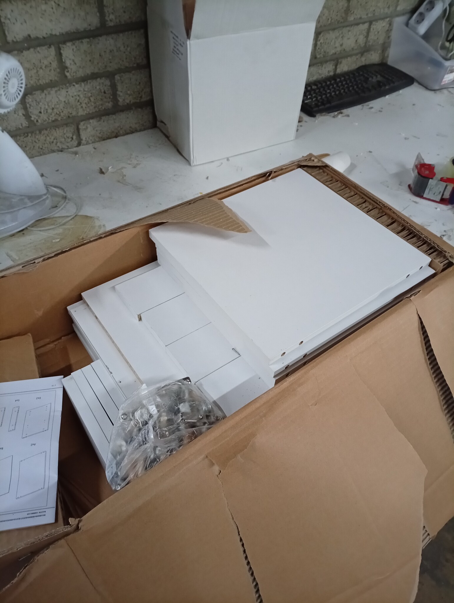 vidaXL TV-meubel 100x35x40cm Wit - 52% Korting!