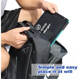 36W Opvouwbaar Zonnepaneel Oplader ETFE Monokristallijn met USB-C, DC, USB Output voor Telefoon, Laptop en 12V Batterij