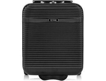 OCHNIK Kabinekoffer XS Zwart - Lichtgewicht ABS Hardschalenkoffer met 2 wielen (40x30x18 cm)