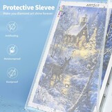 ARTDOT A1 Diamond Painting Album Map met Handvat - Zwart - A1/A2/A3/A4 formaat