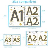 ARTDOT A1 Diamond Painting Album Map met Handvat - Zwart - A1/A2/A3/A4 formaat