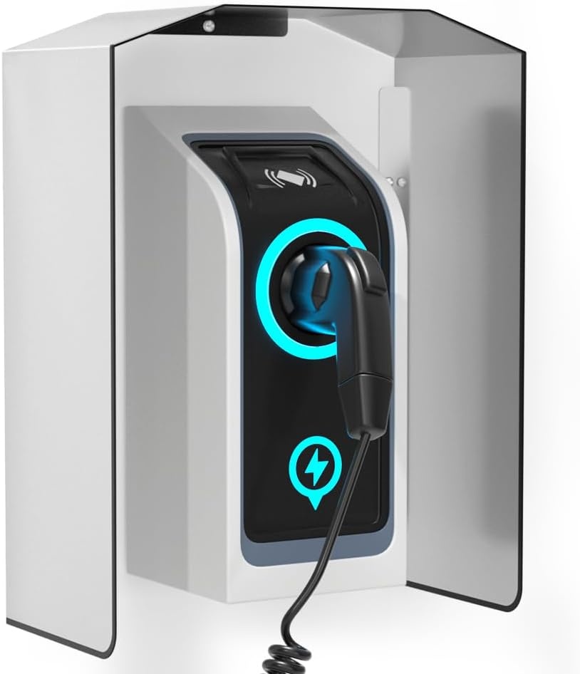 Artudatech Weerbestendige Wallbox Beschermhoes 55 cm x 45 cm x 25 cm Zwart