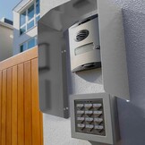 Artudatech Weerbestendige Wallbox Beschermhoes 55 cm x 45 cm x 25 cm Zwart