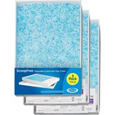 PetSafe ScoopFree Vervangende Blauwe Kristal Kattenbak Lade - Geurcontrole, Stofvrij, Lekvrij - 3 stuks
