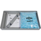 PetSafe ScoopFree Vervangende Blauwe Kristal Kattenbak Lade - Geurcontrole, Stofvrij, Lekvrij - 3 stuks