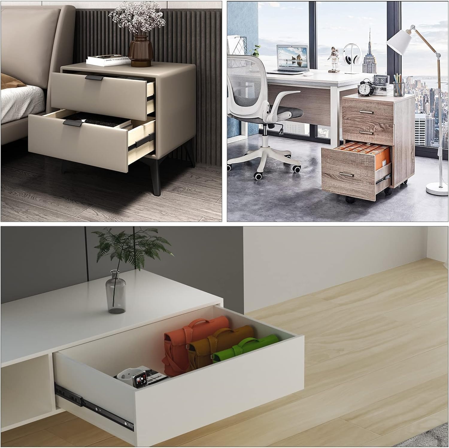 Zwarte Ladegeleiders 20" (4 Paren) - 22% Korting!