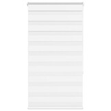 VidaXL Zebra Rolgordijn Wit 90x150 cm - 28% Korting