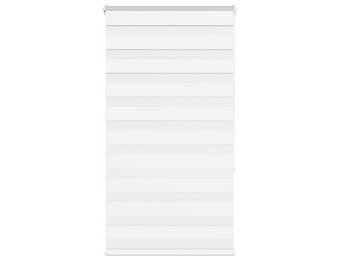 VidaXL Zebra Rolgordijn Wit 90x150 cm - 28% Korting