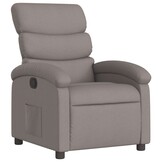 vidaXL Fauteuil Taupe Verstelbaar - 67% Korting!