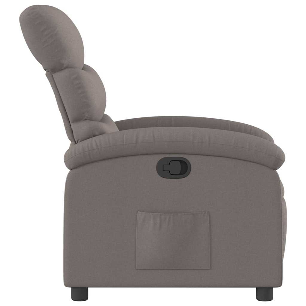 vidaXL Fauteuil Taupe Verstelbaar - 67% Korting!