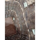 vidaXL Houtmand van Wilgenhout - 50x44x58cm - 53% Korting