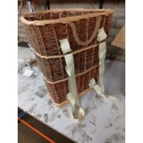 vidaXL Houtmand van Wilgenhout - 50x44x58cm - 53% Korting