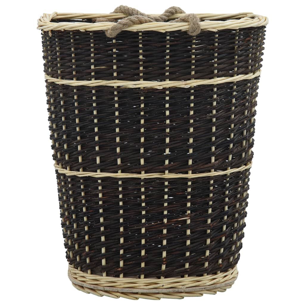 vidaXL Houtmand van Wilgenhout - 50x44x58cm - 53% Korting