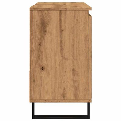 vidaXL Badkamerkast Artisanaal Eiken - 65x33x60 cm (53% Korting)