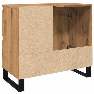 vidaXL Badkamerkast Artisanaal Eiken - 65x33x60 cm (53% Korting)
