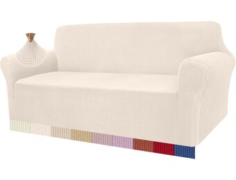 Granbest Jacquard Stretch Bankhoes 3 Zits - Hellbeige (34% Korting)