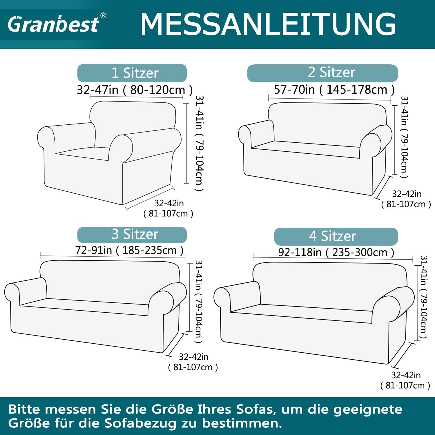 Granbest Jacquard Stretch Bankhoes 3 Zits - Hellbeige (34% Korting)