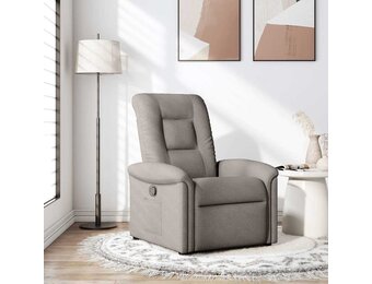 vidaXL Fauteuil Taupe - 47% Korting