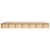 VidaXL Massief Houten Bedframe (90x200cm) - 33% Korting!