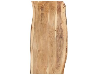 vidaXL Tafelblad 118x(50-60)x2,5 cm massief acaciahout