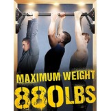 Zwarte Pull-up Bar (33% Korting) - Verstelbaar & Veilig