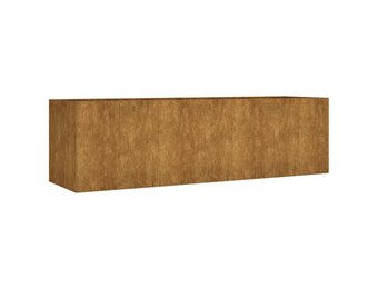 Verhoogde Plantenbak Cortenstaal 280x80x80cm - 35% Korting!