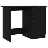VidaXL Bureau Zwart met Korting - 100x50x76cm