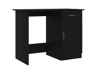 VidaXL Bureau Zwart met Korting - 100x50x76cm