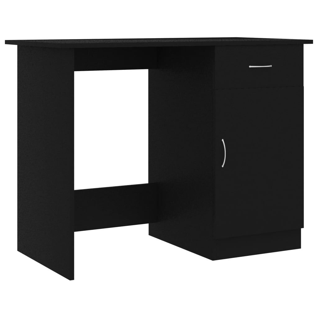 VidaXL Bureau Zwart met Korting - 100x50x76cm