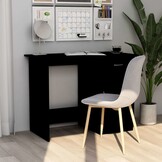 VidaXL Bureau Zwart met Korting - 100x50x76cm