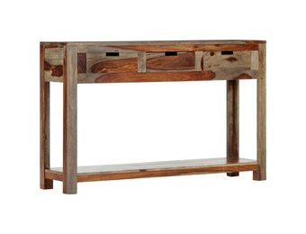 vidaXL Wandtafel Sheeshamhout 120x30x75 cm - 54% Korting!