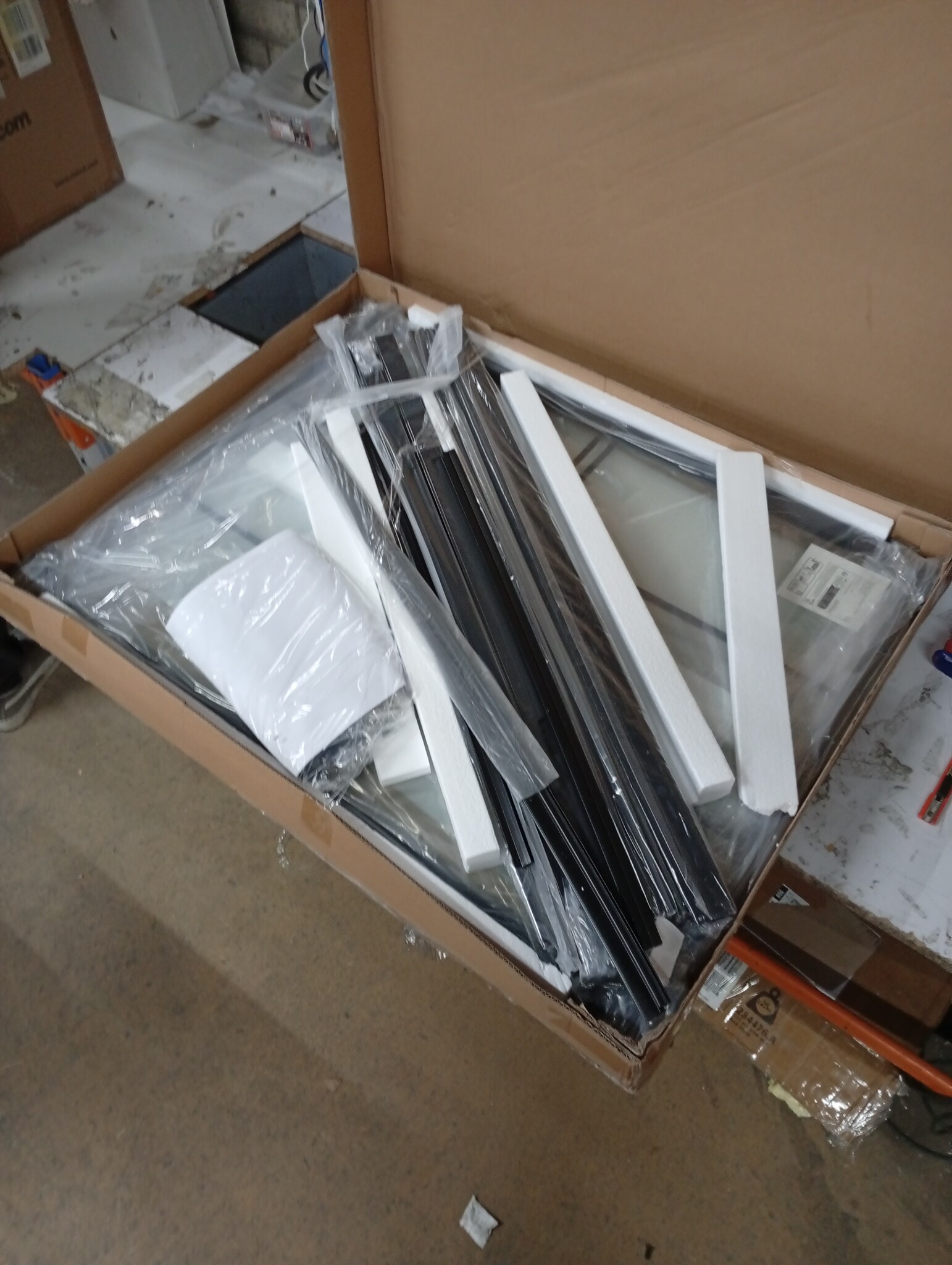 vidaXL Douchedeur 81x195cm, Gehard Glas (met 54% korting!)