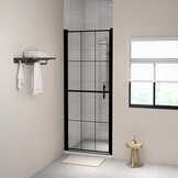vidaXL Douchedeur 81x195cm, Gehard Glas (met 54% korting!)