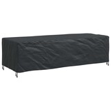 vidaXL Hoes Tuinmeubelen Zwart 270x110x70cm - 30% Korting