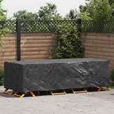 vidaXL Hoes Tuinmeubelen Zwart 270x110x70cm - 30% Korting
