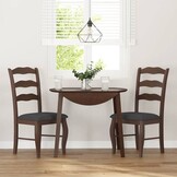 vidaXL Eetkamerstoelen 2 stuks Bruin Hout - 33% Korting!