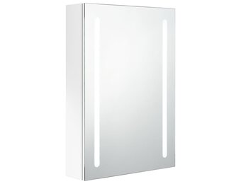 VidaXL Badkamerkast met Spiegel & LED (50x13x70cm) - 29% Korting!