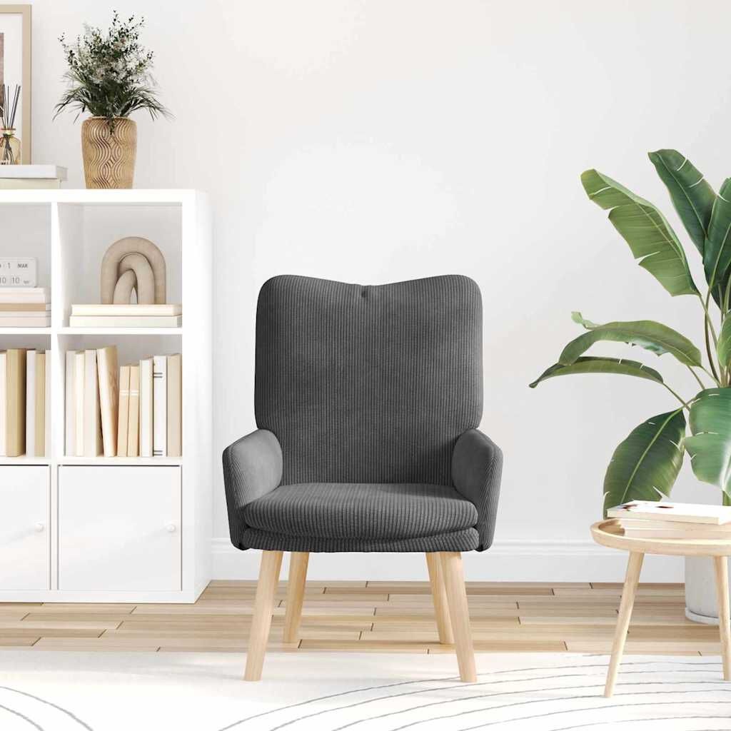 vidaXL Ontspanningsstoel Donkergrijs - 34% Korting!