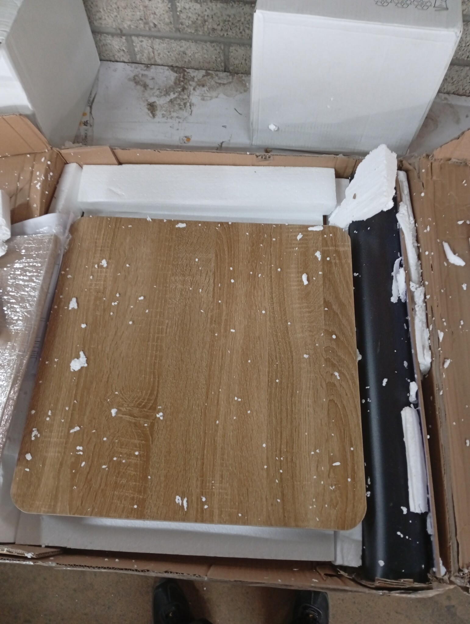 vidaXL Bistrotafel 50x50 cm MDF Lichtbruin - 59% Korting