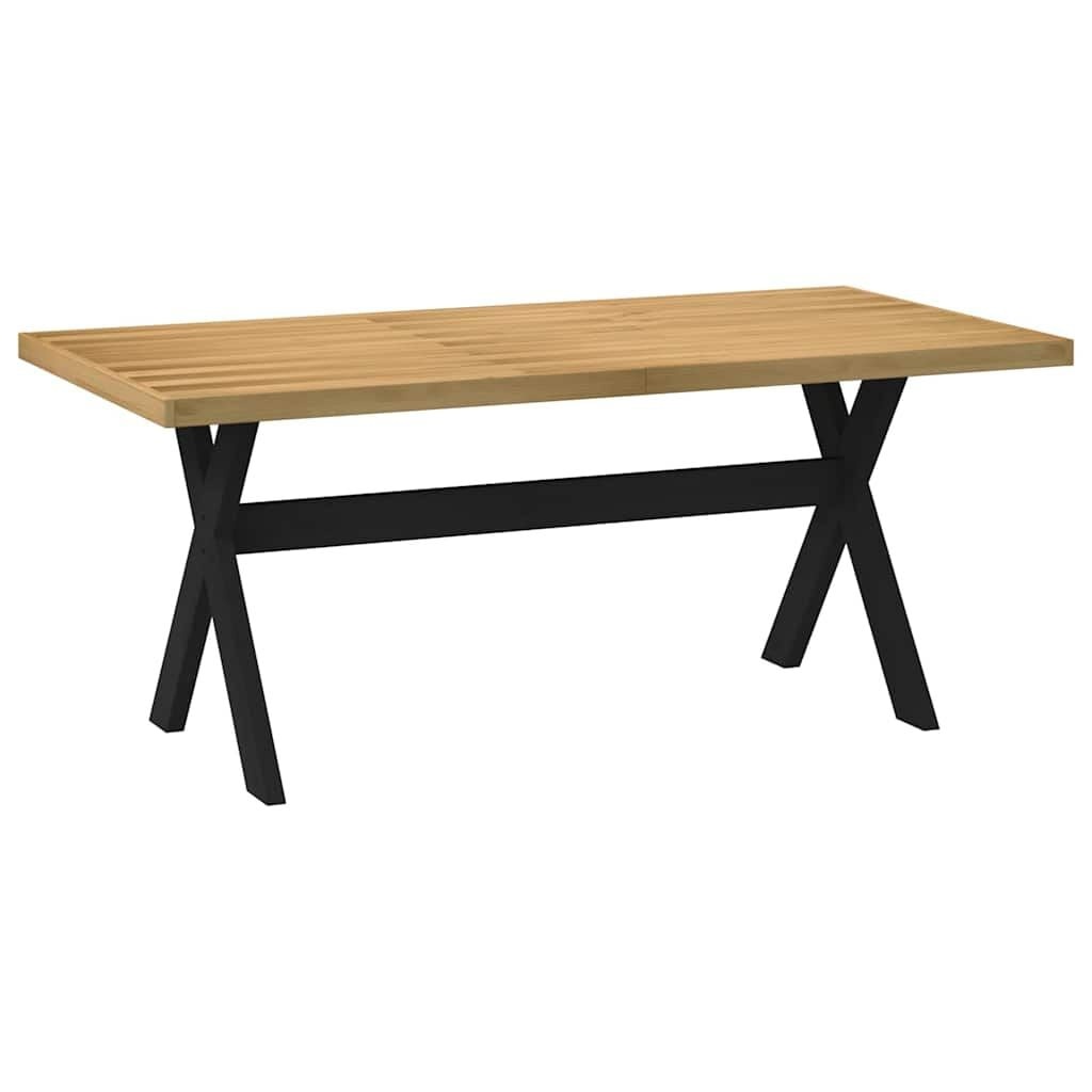 vidaXL Eettafel NOAIN Massief Hout - 180x90cm - 34% Korting!