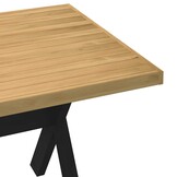 vidaXL Eettafel NOAIN Massief Hout - 180x90cm - 34% Korting!