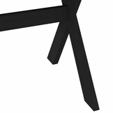 vidaXL Eettafel NOAIN Massief Hout - 180x90cm - 34% Korting!